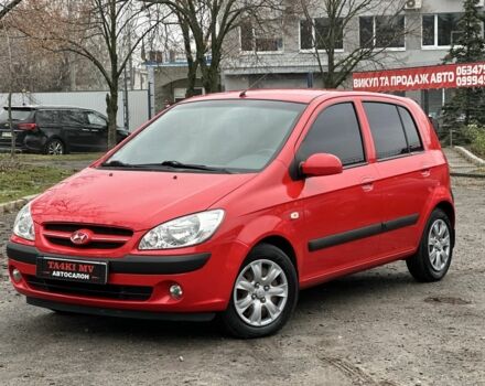 Красный Хендай Гетц, объемом двигателя 1.4 л и пробегом 149 тыс. км за 4900 $, фото 1 на Automoto.ua