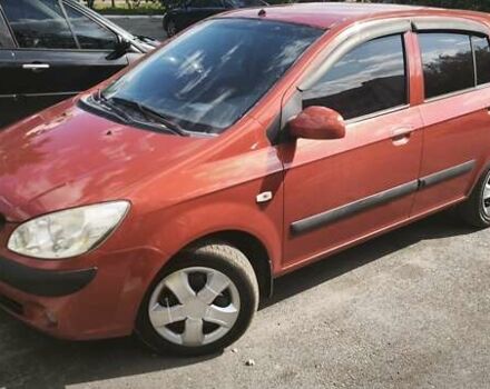 Красный Хендай Гетц, объемом двигателя 1.4 л и пробегом 193 тыс. км за 4250 $, фото 1 на Automoto.ua