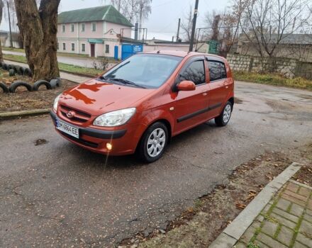 Красный Хендай Гетц, объемом двигателя 1.4 л и пробегом 129 тыс. км за 5700 $, фото 1 на Automoto.ua