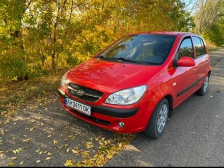 Красный Хендай Гетц, объемом двигателя 1.4 л и пробегом 109 тыс. км за 5100 $, фото 1 на Automoto.ua