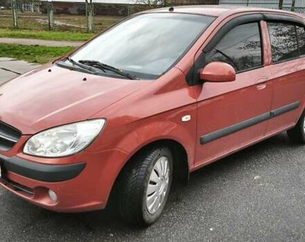 Червоний Хендай Гетц, об'ємом двигуна 1.4 л та пробігом 193 тис. км за 3999 $, фото 1 на Automoto.ua