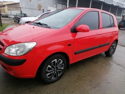Червоний Хендай Гетц, об'ємом двигуна 1.4 л та пробігом 200 тис. км за 3500 $, фото 1 на Automoto.ua