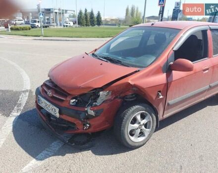 Красный Хендай Гетц, объемом двигателя 1.4 л и пробегом 142 тыс. км за 3000 $, фото 1 на Automoto.ua