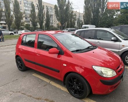 Червоний Хендай Гетц, об'ємом двигуна 1.6 л та пробігом 184 тис. км за 5700 $, фото 1 на Automoto.ua