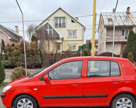 Красный Хендай Гетц, объемом двигателя 1.4 л и пробегом 58 тыс. км за 4500 $, фото 1 на Automoto.ua