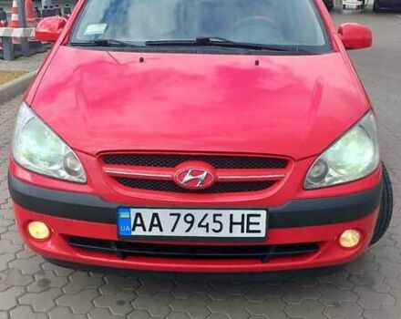 Червоний Хендай Гетц, об'ємом двигуна 1.4 л та пробігом 182 тис. км за 3900 $, фото 1 на Automoto.ua