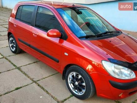 Червоний Хендай Гетц, об'ємом двигуна 1.4 л та пробігом 165 тис. км за 5850 $, фото 1 на Automoto.ua