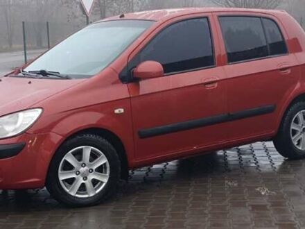 Червоний Хендай Гетц, об'ємом двигуна 1.6 л та пробігом 186 тис. км за 5500 $, фото 1 на Automoto.ua
