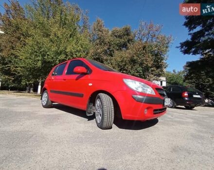 Червоний Хендай Гетц, об'ємом двигуна 1.4 л та пробігом 70 тис. км за 6000 $, фото 1 на Automoto.ua
