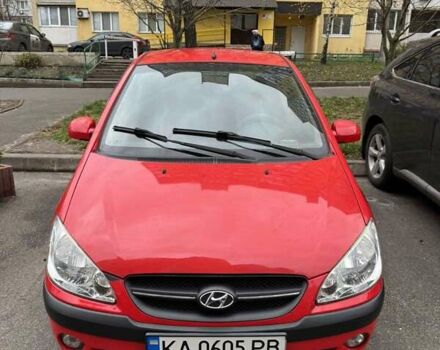 Красный Хендай Гетц, объемом двигателя 1.4 л и пробегом 179 тыс. км за 6700 $, фото 1 на Automoto.ua