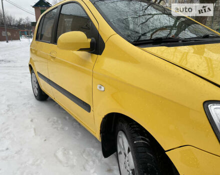 Жовтий Хендай Гетц, об'ємом двигуна 1.4 л та пробігом 190 тис. км за 4300 $, фото 12 на Automoto.ua