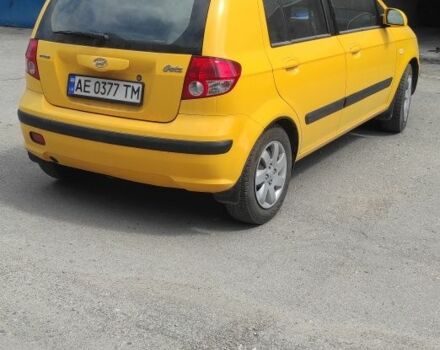 Жовтий Хендай Гетц, об'ємом двигуна 1.3 л та пробігом 147 тис. км за 4900 $, фото 6 на Automoto.ua