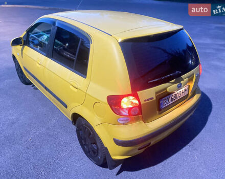 Жовтий Хендай Гетц, об'ємом двигуна 1.34 л та пробігом 181 тис. км за 2200 $, фото 7 на Automoto.ua