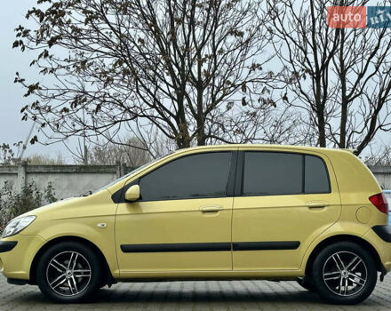 Желтый Хендай Гетц, объемом двигателя 1.4 л и пробегом 170 тыс. км за 4900 $, фото 9 на Automoto.ua