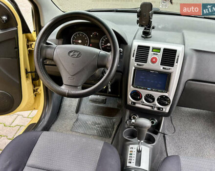 Желтый Хендай Гетц, объемом двигателя 1.4 л и пробегом 170 тыс. км за 4900 $, фото 14 на Automoto.ua
