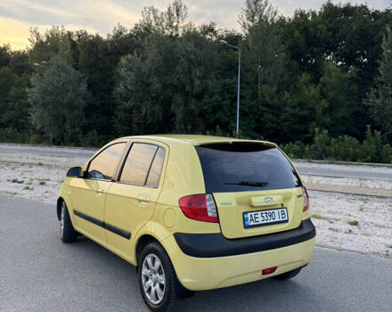Желтый Хендай Гетц, объемом двигателя 1.4 л и пробегом 203 тыс. км за 5200 $, фото 7 на Automoto.ua
