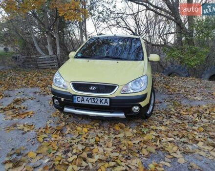 Желтый Хендай Гетц, объемом двигателя 1.4 л и пробегом 168 тыс. км за 4550 $, фото 3 на Automoto.ua
