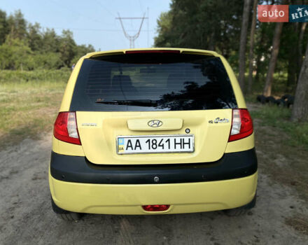 Жовтий Хендай Гетц, об'ємом двигуна 1.4 л та пробігом 201 тис. км за 4000 $, фото 4 на Automoto.ua
