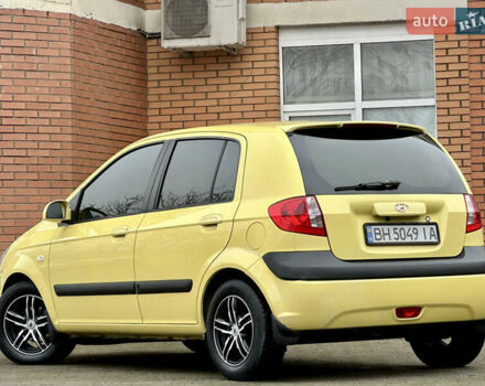 Желтый Хендай Гетц, объемом двигателя 1.4 л и пробегом 170 тыс. км за 4900 $, фото 12 на Automoto.ua