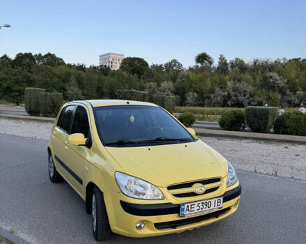 Желтый Хендай Гетц, объемом двигателя 1.4 л и пробегом 203 тыс. км за 5200 $, фото 3 на Automoto.ua