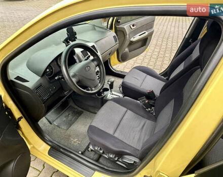 Желтый Хендай Гетц, объемом двигателя 1.4 л и пробегом 170 тыс. км за 4900 $, фото 17 на Automoto.ua