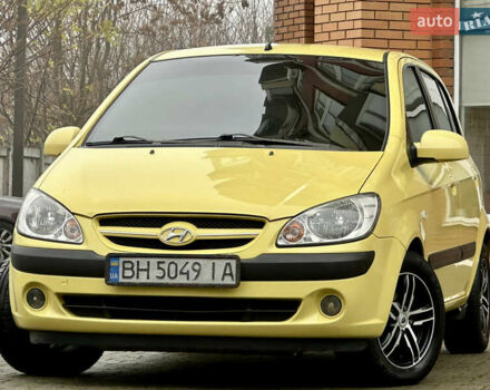 Желтый Хендай Гетц, объемом двигателя 1.4 л и пробегом 170 тыс. км за 4900 $, фото 4 на Automoto.ua