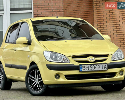 Желтый Хендай Гетц, объемом двигателя 1.4 л и пробегом 170 тыс. км за 4900 $, фото 5 на Automoto.ua