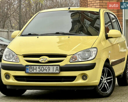 Желтый Хендай Гетц, объемом двигателя 1.4 л и пробегом 170 тыс. км за 4900 $, фото 1 на Automoto.ua