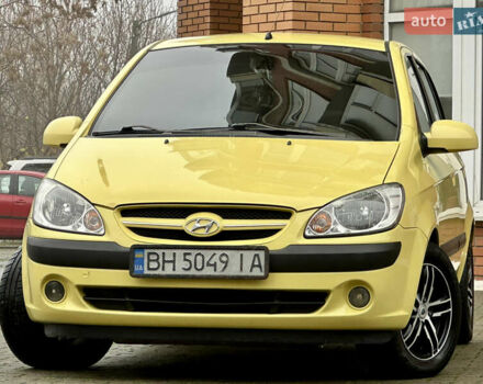 Желтый Хендай Гетц, объемом двигателя 1.4 л и пробегом 170 тыс. км за 4900 $, фото 2 на Automoto.ua