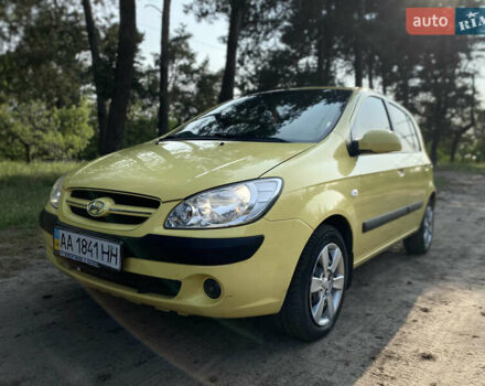 Жовтий Хендай Гетц, об'ємом двигуна 1.4 л та пробігом 201 тис. км за 4000 $, фото 1 на Automoto.ua