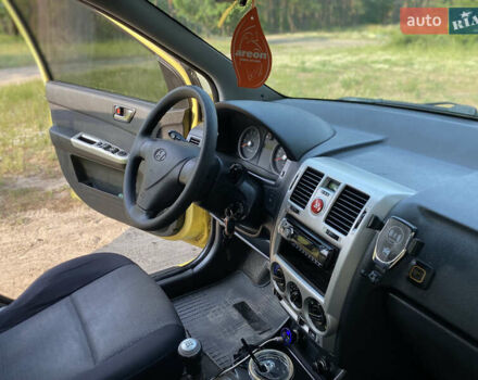 Жовтий Хендай Гетц, об'ємом двигуна 1.4 л та пробігом 201 тис. км за 4000 $, фото 14 на Automoto.ua