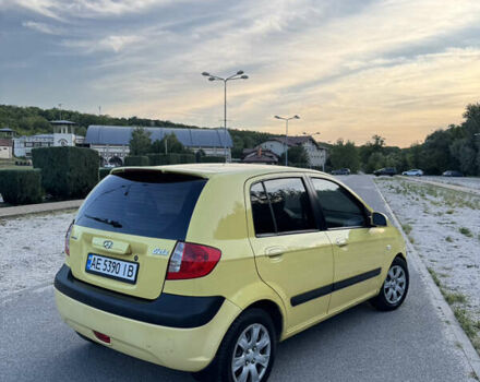 Желтый Хендай Гетц, объемом двигателя 1.4 л и пробегом 203 тыс. км за 5200 $, фото 10 на Automoto.ua