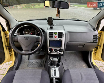 Желтый Хендай Гетц, объемом двигателя 1.4 л и пробегом 170 тыс. км за 4900 $, фото 13 на Automoto.ua