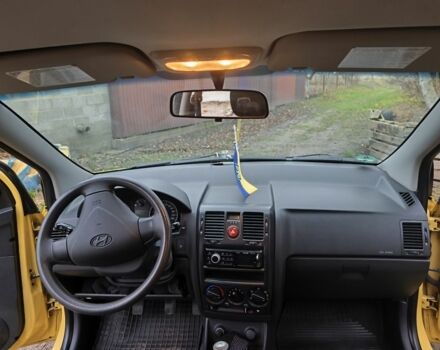 Жовтий Хендай Гетц, об'ємом двигуна 1.4 л та пробігом 171 тис. км за 4500 $, фото 19 на Automoto.ua