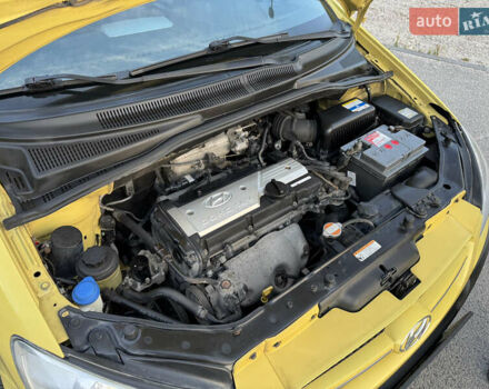 Желтый Хендай Гетц, объемом двигателя 1.4 л и пробегом 203 тыс. км за 5200 $, фото 29 на Automoto.ua