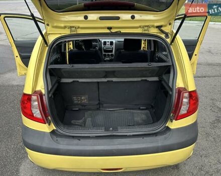 Жовтий Хендай Гетц, об'ємом двигуна 1.4 л та пробігом 144 тис. км за 5170 $, фото 11 на Automoto.ua