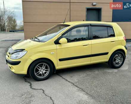 Жовтий Хендай Гетц, об'ємом двигуна 1.4 л та пробігом 144 тис. км за 5170 $, фото 1 на Automoto.ua