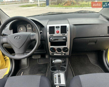 Жовтий Хендай Гетц, об'ємом двигуна 1.4 л та пробігом 144 тис. км за 5170 $, фото 10 на Automoto.ua