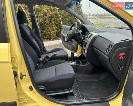 Жовтий Хендай Гетц, об'ємом двигуна 1.4 л та пробігом 144 тис. км за 5170 $, фото 8 на Automoto.ua