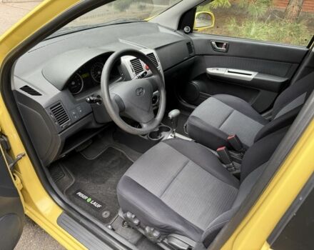 Жовтий Хендай Гетц, об'ємом двигуна 1.4 л та пробігом 143 тис. км за 5999 $, фото 4 на Automoto.ua