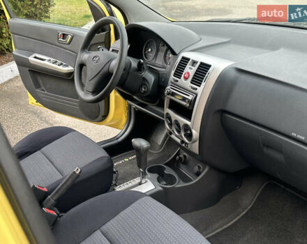 Жовтий Хендай Гетц, об'ємом двигуна 1.4 л та пробігом 144 тис. км за 5170 $, фото 9 на Automoto.ua