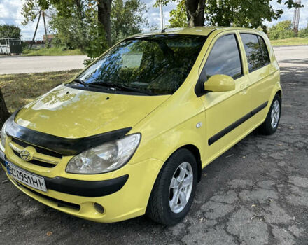 Жовтий Хендай Гетц, об'ємом двигуна 1.4 л та пробігом 207 тис. км за 4700 $, фото 3 на Automoto.ua