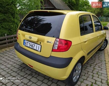 Жовтий Хендай Гетц, об'ємом двигуна 1.4 л та пробігом 37 тис. км за 5200 $, фото 10 на Automoto.ua