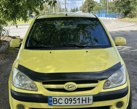 Жовтий Хендай Гетц, об'ємом двигуна 1.4 л та пробігом 207 тис. км за 4700 $, фото 5 на Automoto.ua