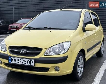 Жовтий Хендай Гетц, об'ємом двигуна 1.6 л та пробігом 93 тис. км за 6400 $, фото 17 на Automoto.ua