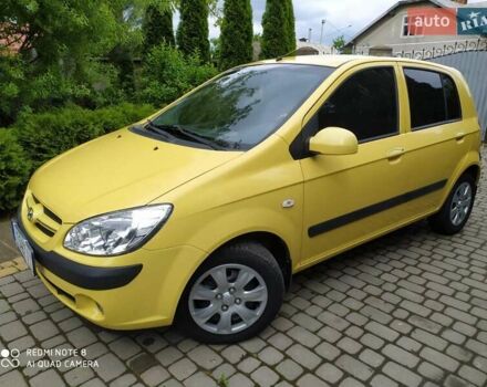 Жовтий Хендай Гетц, об'ємом двигуна 1.4 л та пробігом 37 тис. км за 5200 $, фото 3 на Automoto.ua