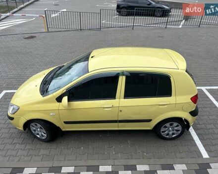 Хендай Гетц 2008 у Фастове на Automoto.ua Жовтий Хендай Гетц, об'ємом двигуна 1.6 л та пробігом 185 тис. км за 4999 $, фото 6 на Automoto.ua