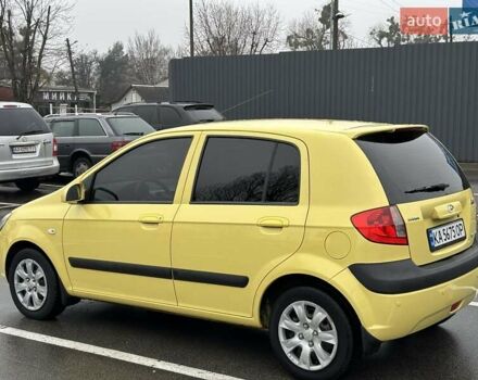 Жовтий Хендай Гетц, об'ємом двигуна 1.6 л та пробігом 93 тис. км за 6400 $, фото 8 на Automoto.ua