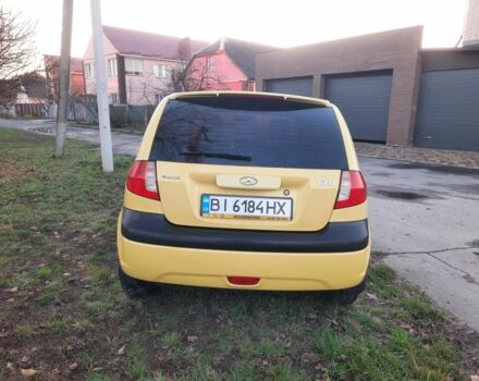 Желтый Хендай Гетц, объемом двигателя 1.4 л и пробегом 250 тыс. км за 3900 $, фото 6 на Automoto.ua