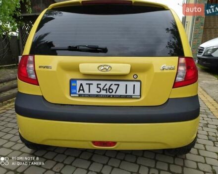Жовтий Хендай Гетц, об'ємом двигуна 1.4 л та пробігом 37 тис. км за 5200 $, фото 15 на Automoto.ua